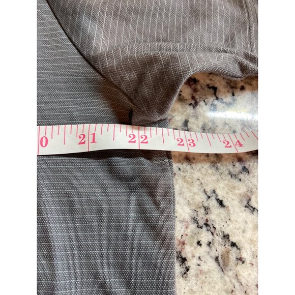 Travis Mathew Mens Polo Shirt Large Gray Pima Callaway Logo Short Sleeve Golf - Picture 8 of 9